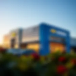 Exterior view of Hodgkin's Chevrolet dealership showcasing its modern architecture