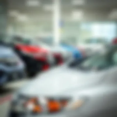 Honda Fit Lineup in Austin Dealership Honda Fit model lineup at a local dealership