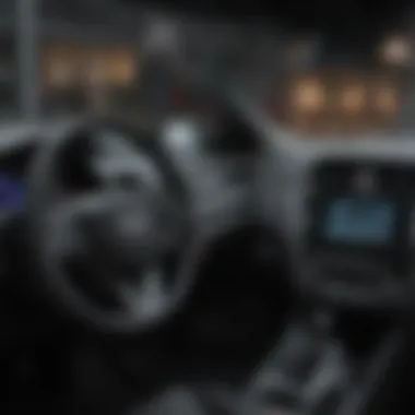 Interior of Honda HR-V EX AWD highlighting technology features