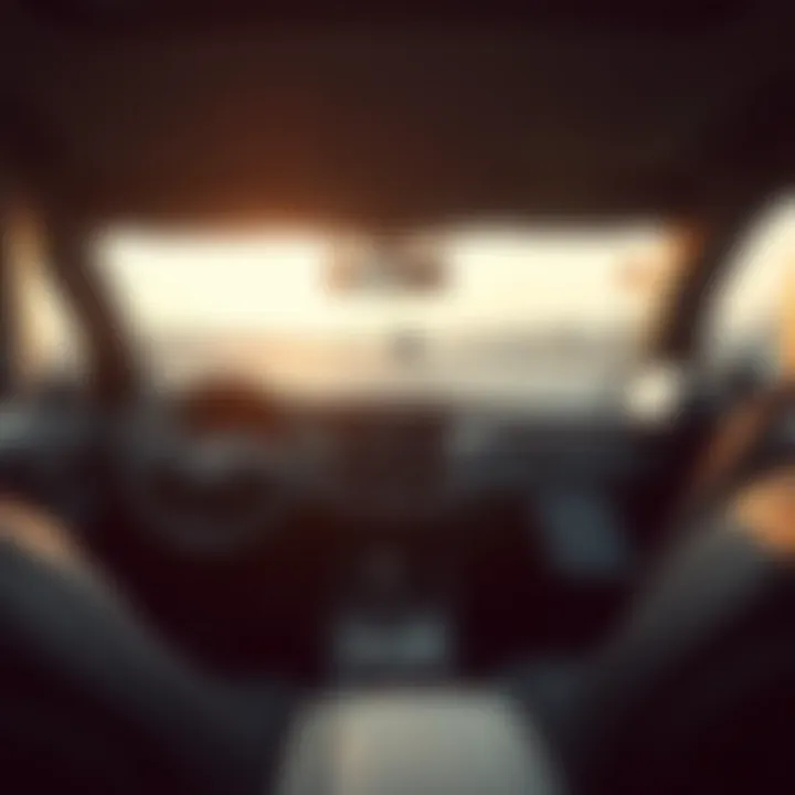 Interior Features of Hyundai's Smallest Car Detailed interior view of Hyundai's compact car