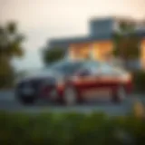 Exterior Design of the Hyundai Sonata Limited 1.6 Stylish exterior of the Hyundai Sonata Limited 1.6 showcasing its modern design.