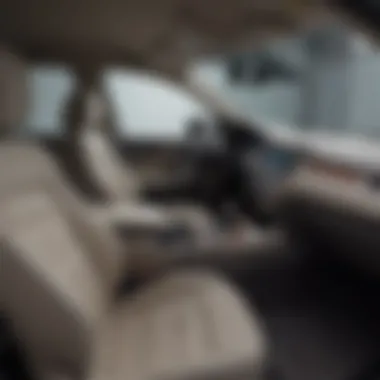 Spacious Interior of the Hyundai Veracruz Interior of Hyundai Veracruz highlighting spaciousness and features