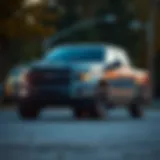 Ford F-150 4x4 showcasing its rugged exterior design
