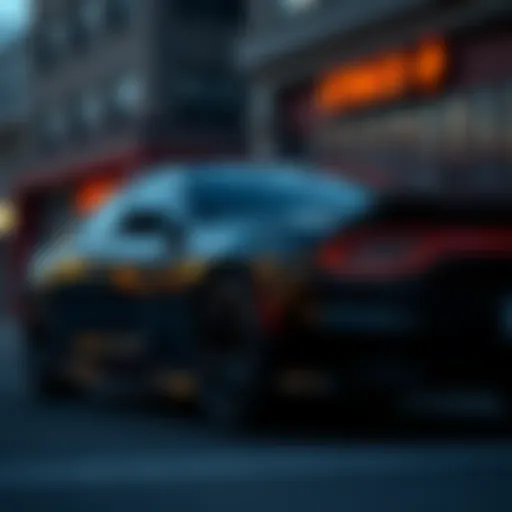 Sleek exterior design of the 2018 Dodge Charger