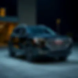 Sleek exterior design of the 2018 GMC Terrain Denali Black