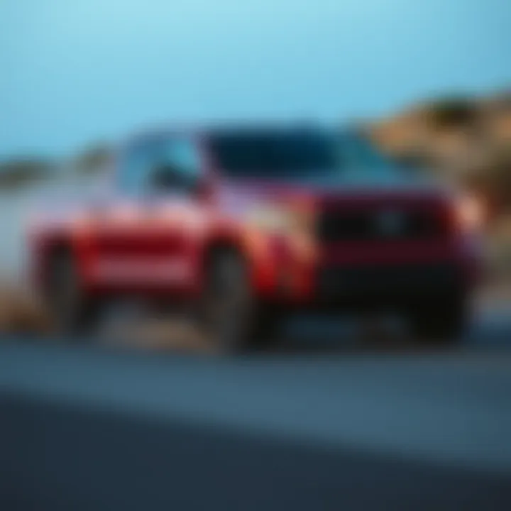 Performance in Action: 2019 Toyota Tundra SR5 2019 Toyota Tundra SR5 in action demonstrating its performance capabilities