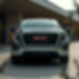 Front view of the 2020 GMC 1500 Single Cab showcasing its robust design