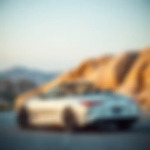 Sleek Exterior Design Sleek exterior of the 2018 Infiniti Q60 Convertible