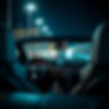 Interior dashboard of the BMW 335is Convertible highlighting luxury features