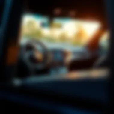 Interior Features of the Jeep Grand Cherokee Close-up of Jeep Grand Cherokee interior features
