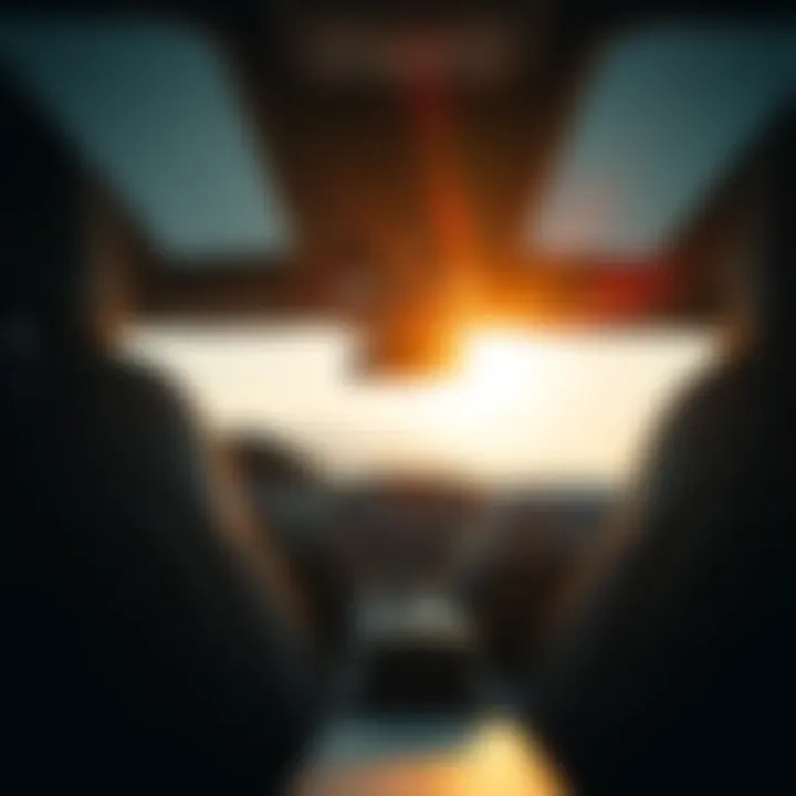 Luxurious Interior Design of the Jeep Grand Cherokee Interior of a Jeep Grand Cherokee showcasing luxury