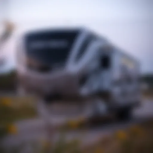 Exterior view showcasing the sleek design of the Keystone Premier 34BIPR