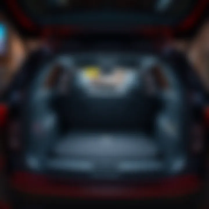 Interior Design of Mazda CX-5 Trunk Interior design of Mazda CX-5 trunk