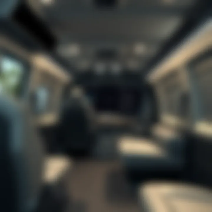 Advanced Technology Inside the Mercedes-Benz Cargo Van 3500 Interior of the Mercedes-Benz Cargo Van 3500 featuring advanced technology