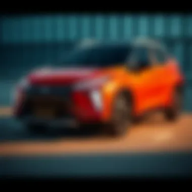 Mitsubishi MiEV 2020 exterior design showcasing sleek lines