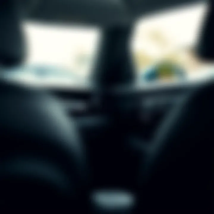 A close-up of the Mini Cooper Countryman interior showcasing features