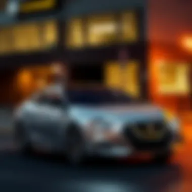 Safety Features of the Nissan Maxima Safety features of Nissan Maxima displayed in action.