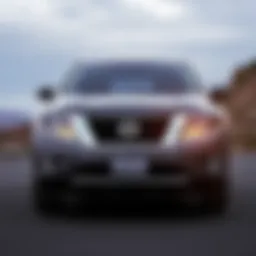Nissan Pathfinder 2014 front view