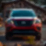 Nissan Pathfinder Rock Creek exterior view showcasing rugged design