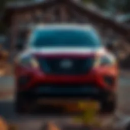 Nissan Pathfinder Rock Creek exterior view showcasing rugged design