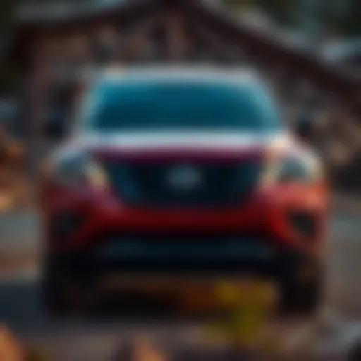 Nissan Pathfinder Rock Creek exterior view showcasing rugged design
