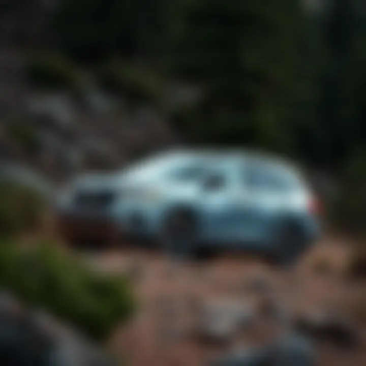 Nissan Pathfinder Rock Creek Performance on Challenging Terrain Nissan Pathfinder Rock Creek in action on rough terrain