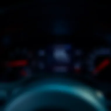 Close-up of Nissan Sentra dashboard showing MPG