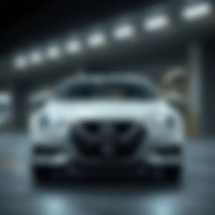 Advanced safety features and technology dashboard