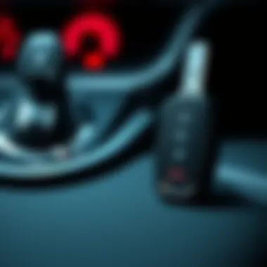 Illustration of programming a Kia key fob