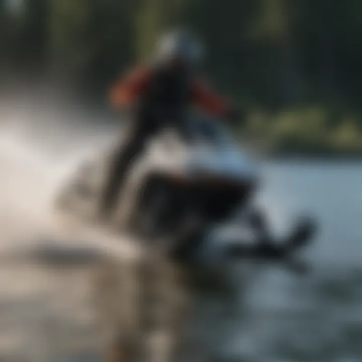 Comparison of Sea-Doo snowmobile performance metrics against competitors