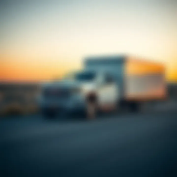 Towing Capacity of the Sierra 2500 Sierra 2500 towing capacity illustrated with a trailer