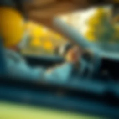 Eco-Friendly Driving: Techniques for Fuel Savings A driver practicing eco-friendly driving techniques on the road