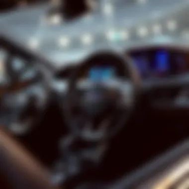 Innovative Technology in Subaru Impreza Interior view of a Subaru Impreza showcasing advanced technology