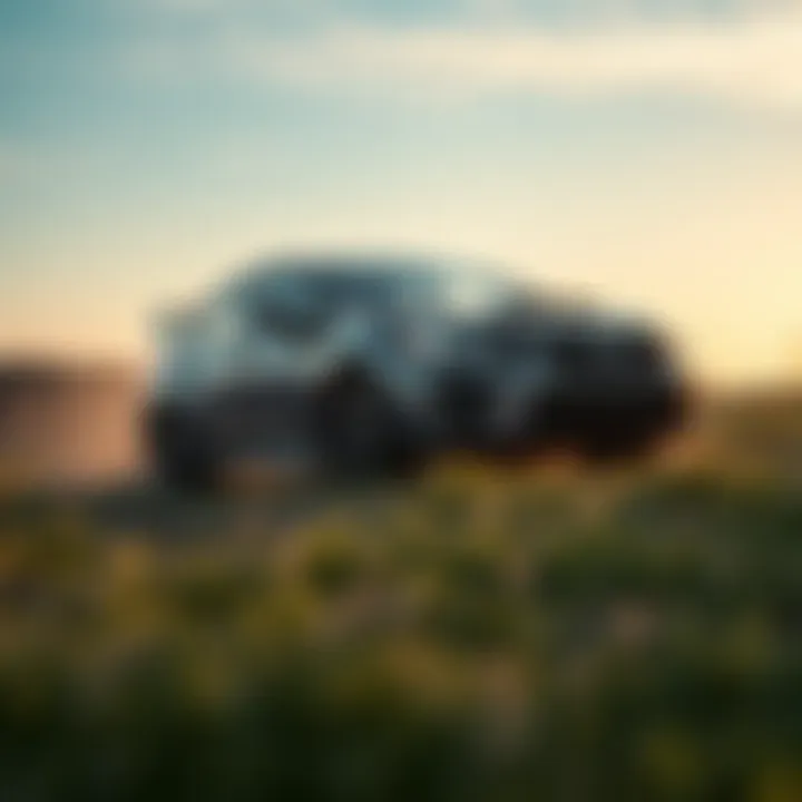 Subaru Impreza Tackling Rural Terrain Subaru Impreza navigating a rural landscape