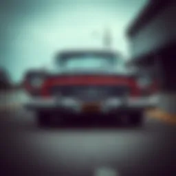 Classic Dodge car showcasing vintage design and craftsmanship
