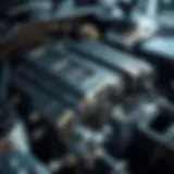 High-performance engine running smoothly