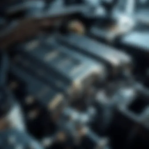 High-performance engine running smoothly