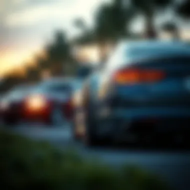 The Impact of Credit Scores on Car Financing Illustration depicting credit scores and their impact on car financing