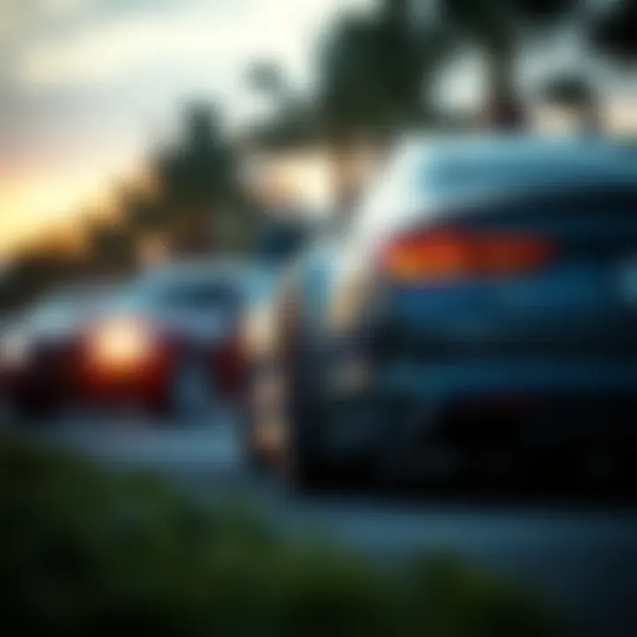 The Impact of Credit Scores on Car Financing Illustration depicting credit scores and their impact on car financing