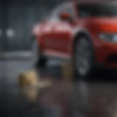 Monthly Payment Breakdown Analysis Visual representation of monthly car loan payment breakdown