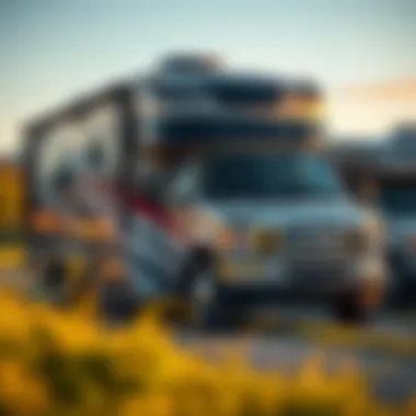 Illustration of various financing options for motorhome buyers