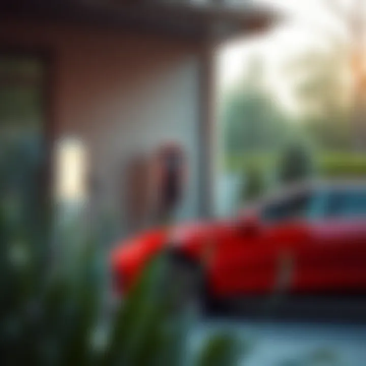 Residential Charging Unit for Electric Cars Home charging unit for electric vehicles