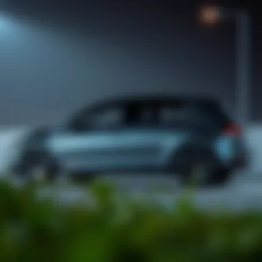 A side view of a Volkswagen Golf illustrating its sleek design