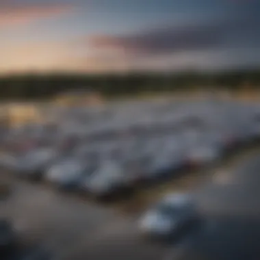 Scenic View of Used Car Lots in Calabash A scenic view of Calabash, NC with used car lots