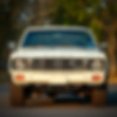 Robust Design of the Classic Mazda B Series A classic Mazda B Series truck showcasing its robust design