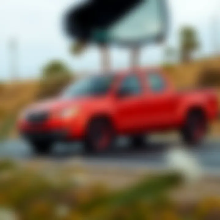 Performance of the Mazda B Series in Action Performance metrics of a Mazda B Series during a test drive