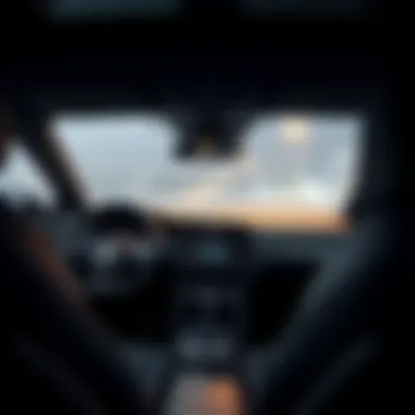 Interior dashboard of a VW GTI highlighting modern features