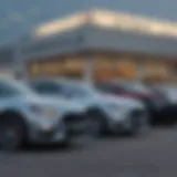 Vernon Auto Group dealership showcasing a wide range of used vehicles