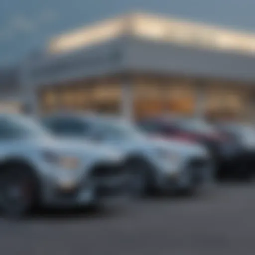 Vernon Auto Group dealership showcasing a wide range of used vehicles