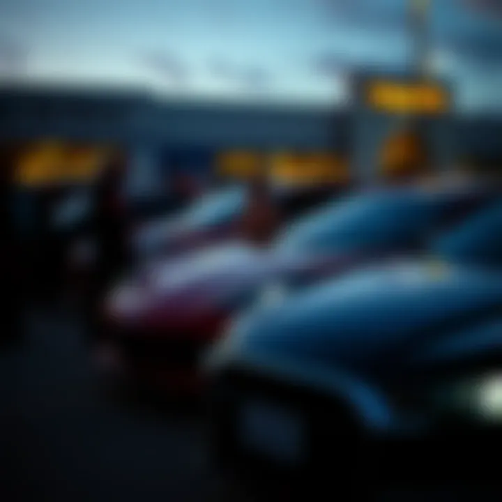 Community Engagement by Local Dealership Community event sponsored by a local car dealership